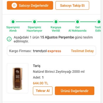 Trendyol Kargopark İade Sorunu