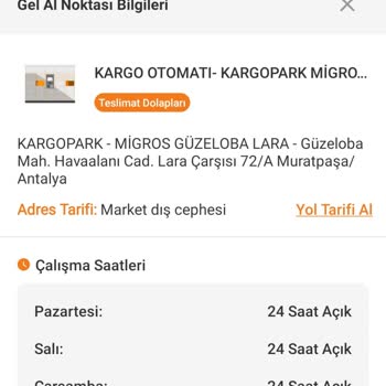 Trendyol Kargopark İade Sorunu