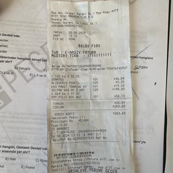 A101 Sürekli Aynı Sorunu Yaşadığım Market