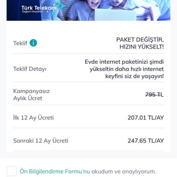 Türk Telekom Mobil Taahhüt Yenileme Sorunu
