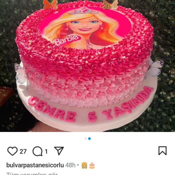 Bulvar Pastanesi Çorlu İstediğim Pastayı Yapmadı İlgi Yok