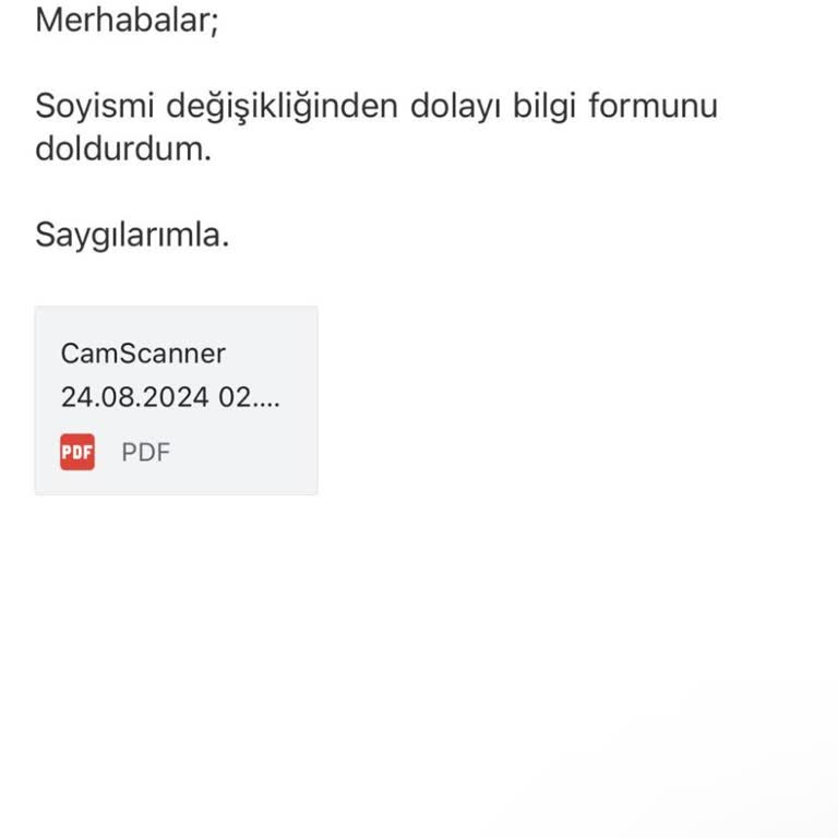 Anadolu Hayat Emeklilik Soyadı Uygulamadan Güncellenmiyor.