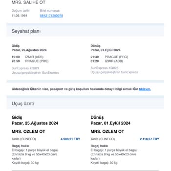 Sunexpress Bilet İptalinde Yüksek Kesinti Sorunu