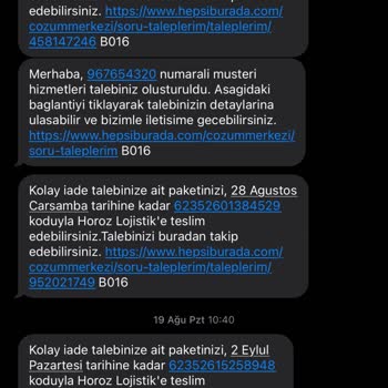Hepsiburada Ve Hepsijet İade Mağduriyeti