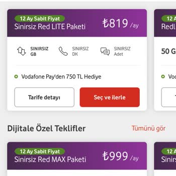 Vodafone Paket Fiyatlarındaki Ani Artış Mağduriyeti