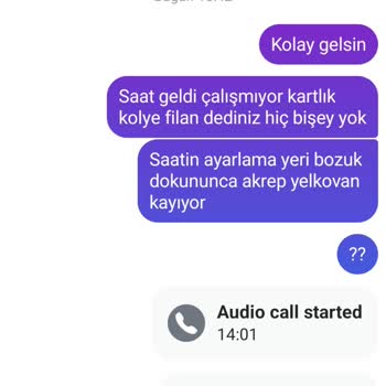 Enza Saat Instagram'dan Aldığım Saat Bozuk Çıktı Ve Hediye Gönderilmedi