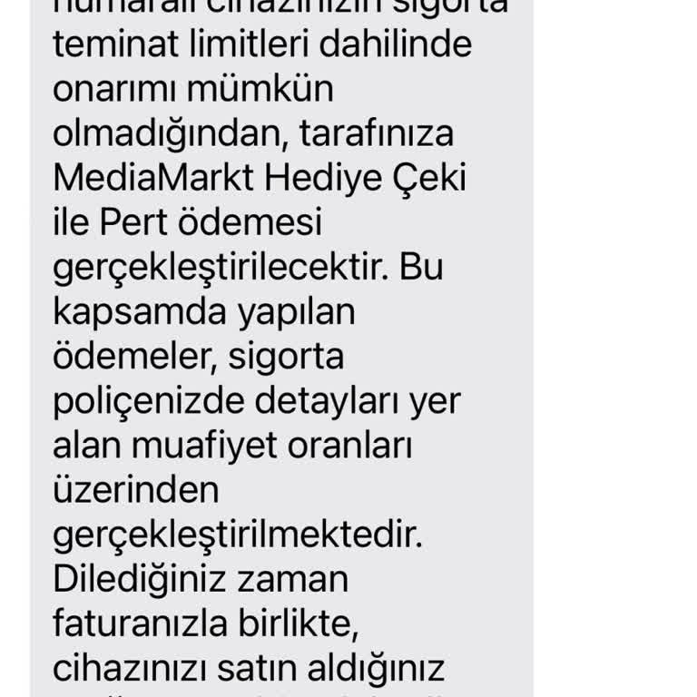 BNP Paribas Cardif Sigorta Media Markt BNP Paribas Uzatılmış Garanti Sigortası