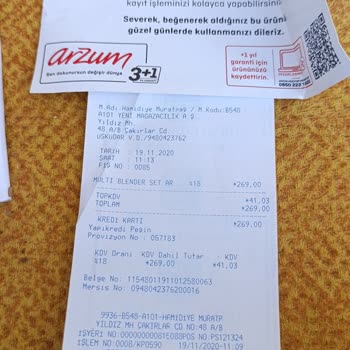 Arzum Multi Blender Set