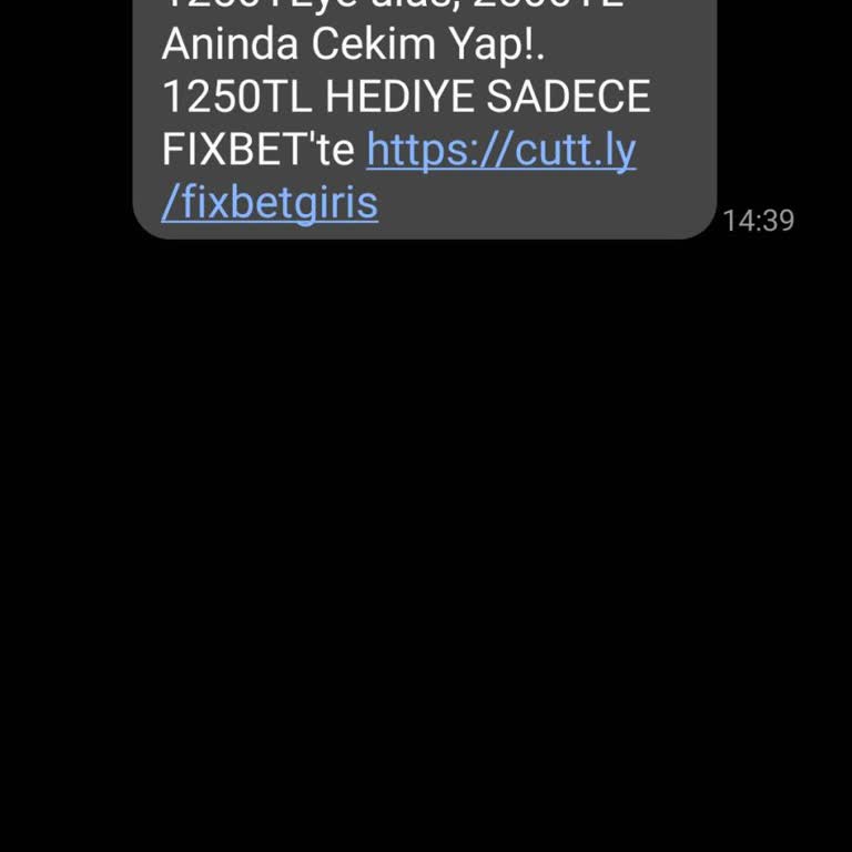 Sürekli Gelen SMS'lerden Kurtulmak İstiyorum