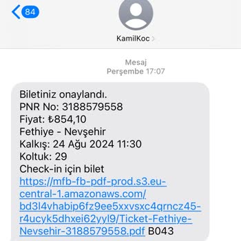 Kamil Koç Pişman Dolu Yolculuk