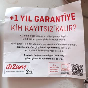 Arzum Blender Servis Garantisi Ücret Talep Ediyor