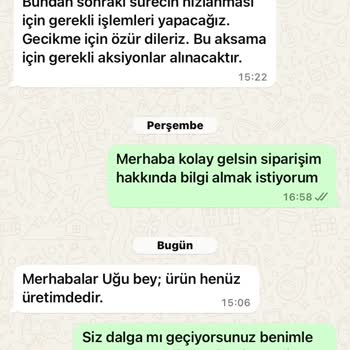 Kaptan Spor Sipariş Sürecinde Yaşanan Sorunlar Ve Gecikmeler