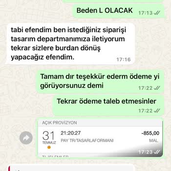 Kaptan Spor Sipariş Sürecinde Yaşanan Sorunlar Ve Gecikmeler