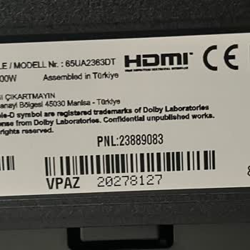 A101 65 İnç Toshiba