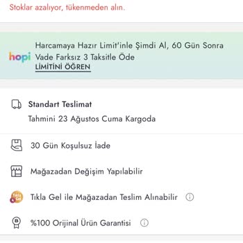 Boyner Ve İade Sorunu