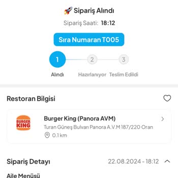 Tıkla Gelsin Burger King Sipariş Sorunu Ve İade Problemi