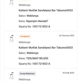 Koçtaş Sitesinden Defalarca Yanlış Ürün Gönderimi