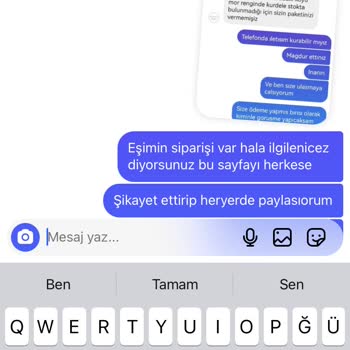 Ceyset Gift Sipariş Ulaşmama Ve İletişim Sorunu