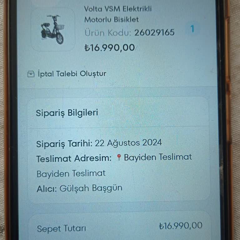 A101 İnternet Alışverişinde İletişim Sorunu Ve Bilgi Eksikliği