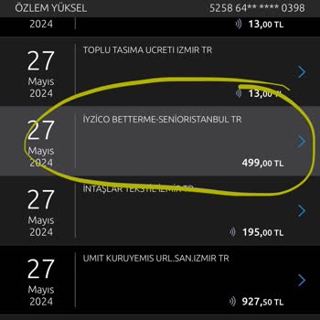 İyzico Betterme Senior İstanbul Usulsüz Ücret Tahsilatı