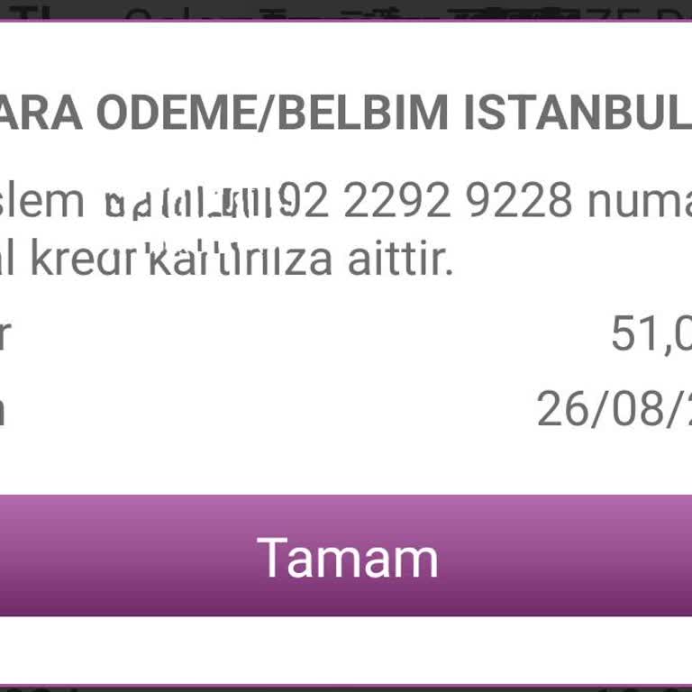 İzinsiz Aypara Belbim Ödemesi Hakkında Acil Yardım Talebi