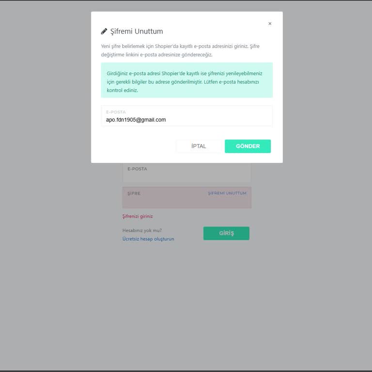 Shopier Hesabım Açılmadı Mail Gelmedi