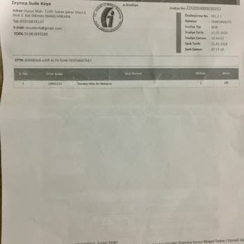 Deichmann Dan Alınan Sneaker Nike Aır Monarch Ayakkabı Ürün Hatası