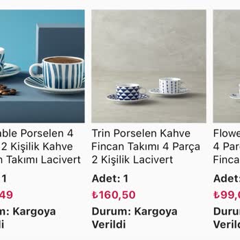 English Home Yanlış Ürün Gönderimi