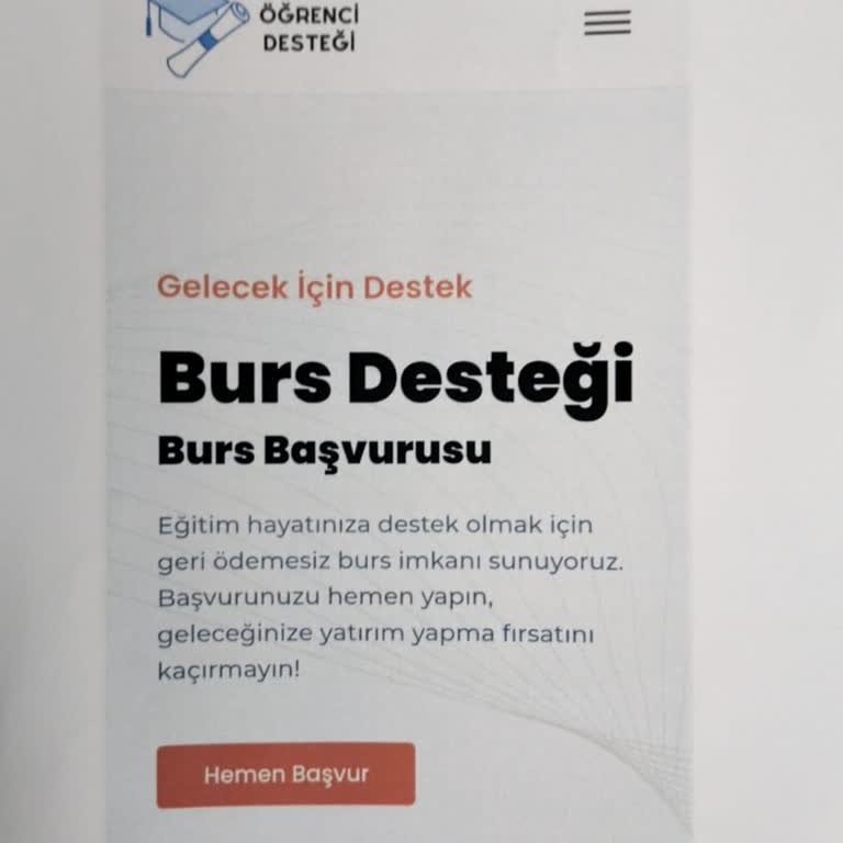 Geri Ödemesiz Burs Vaadiyle Kimlik Bilgilerinin Çalınması!