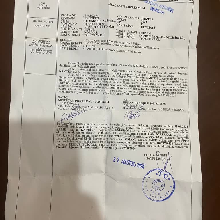 Türkiye Sigorta İletişim Ve Evrak Sorunu