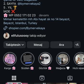 By Merve Kaya Kargo Yapılmayan Ürünlerim