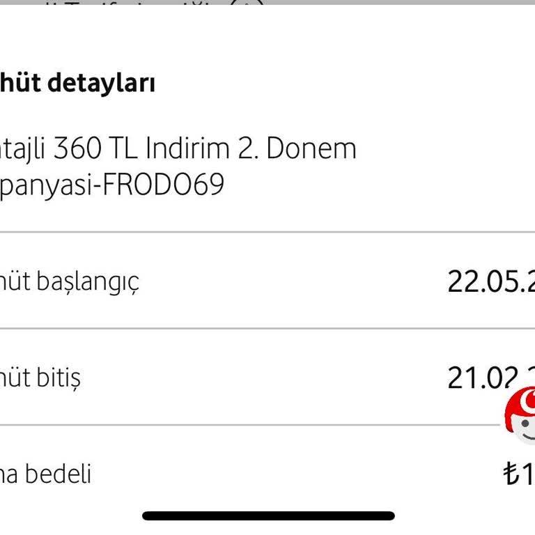 Vodafone'un Onaysız Taahhüt ve Fahiş Fiyat Sorunu