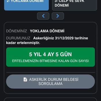Milli Savunma Bakanlığı Sevk Tarihinin Bozulması