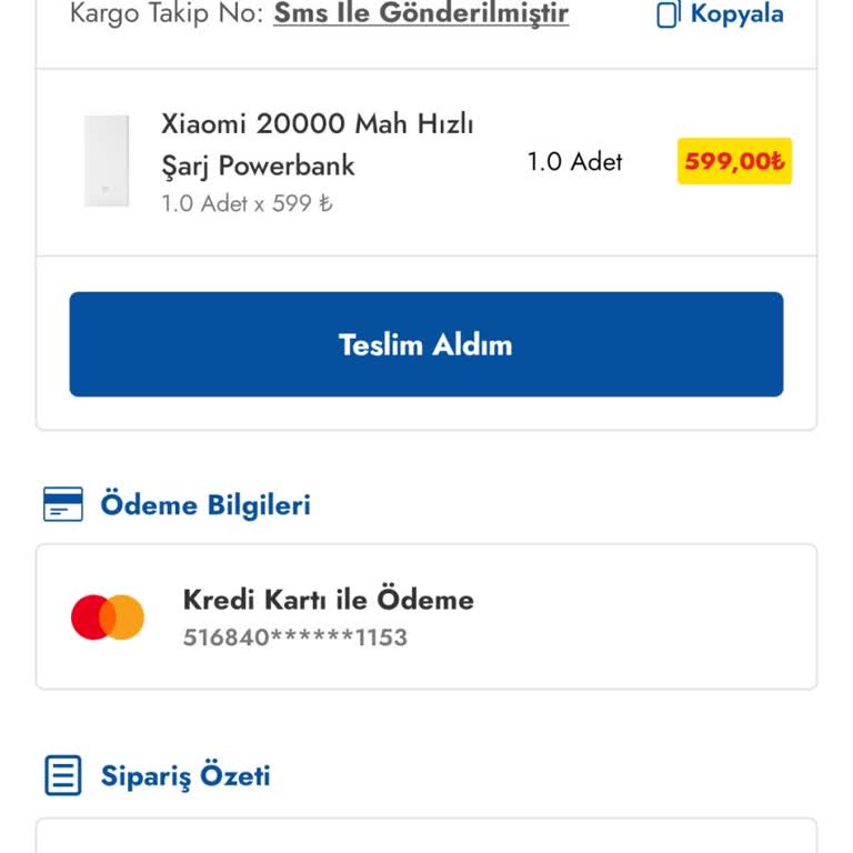 Cepte Şok İnternet Alışverişi Sefilliği
