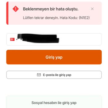 Hepsiburada Giriş Hatası Sisteme Giriş Yapamama