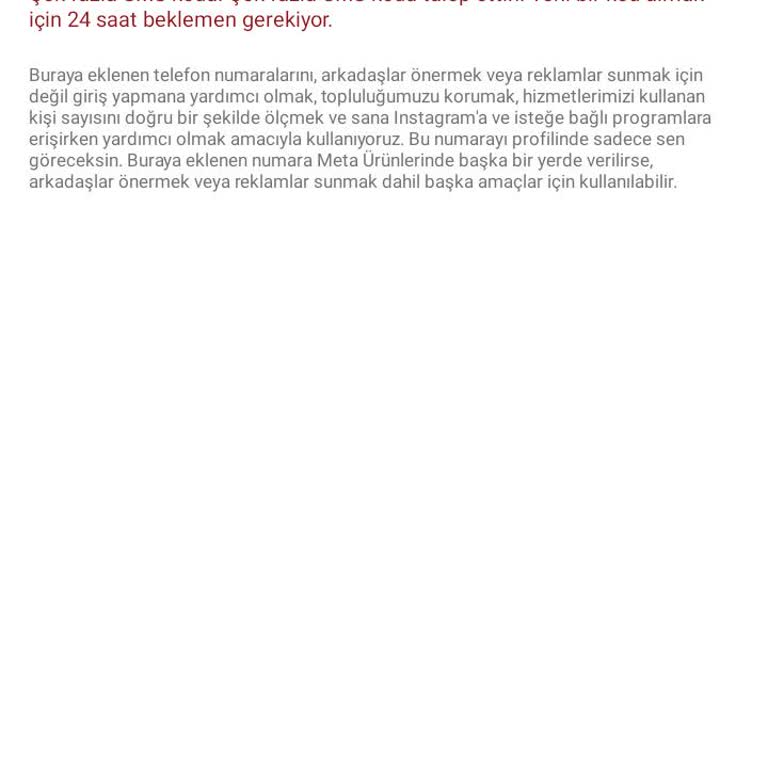 Instagram Hesabımın Askıya Alınması