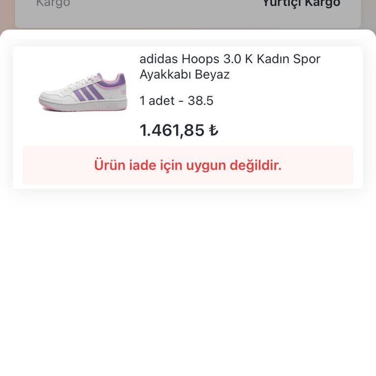 Yalı Spor Siparişin Gecikmesi Ve İade Sorunu