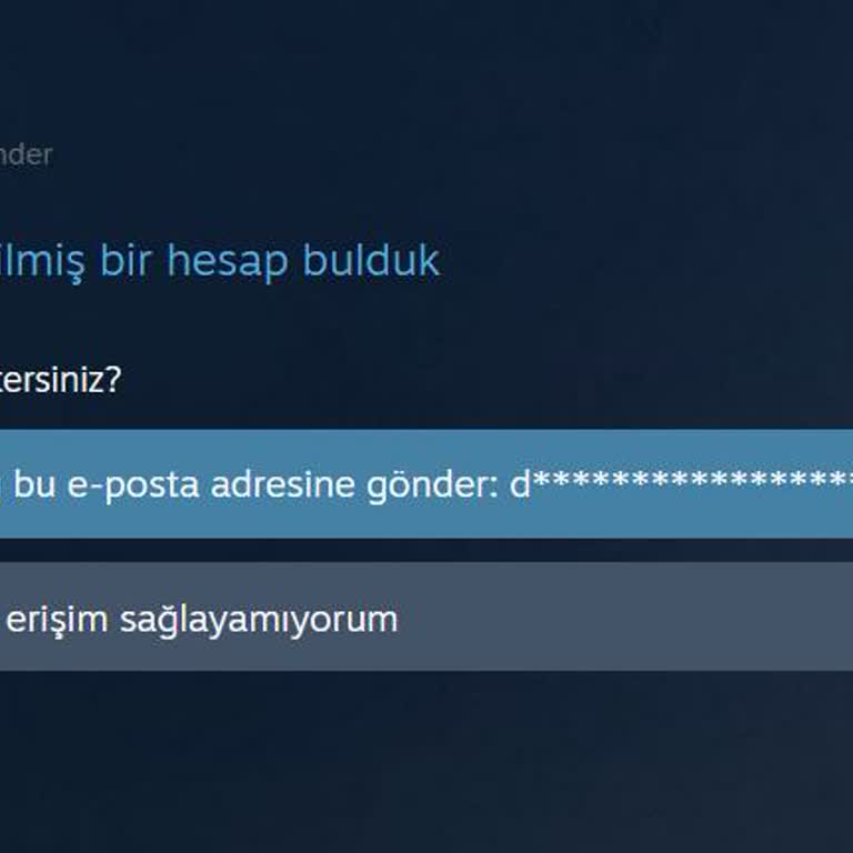 Steam Hesabım Çalındı Lütfen Yardım Edin.