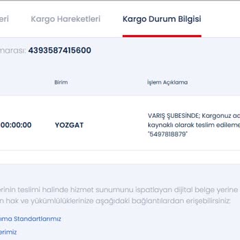 Aras Kargo Teslim Etmeden Etmiş Gibi İşlem Yapıyor.