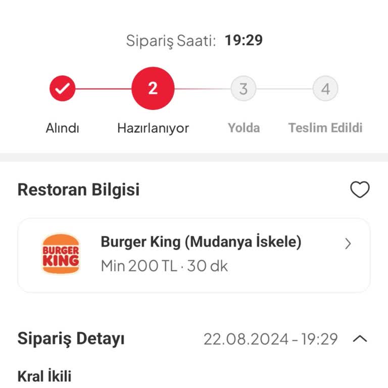 Tıkla Gelsin Burger King Hem Aç Kaldım Hem Mağdur Oldum