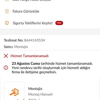 Montajix Ve Trendyol Tarafından Çok Büyük Mağduriyet Yaşıyorum!