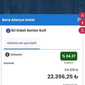 Bera Alanya Hotel Otel Rezervasyon İptali Ve Müşteri Hizmetleri Sorunu