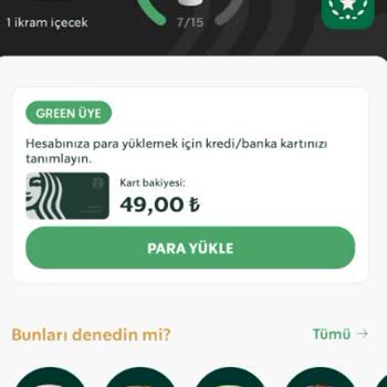 Starbucks Uygulamasına Para Yükledim Ama Hesabıma Düşmedi!