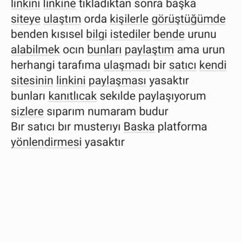 Trendyol Sahte İşlem Yapılmakta