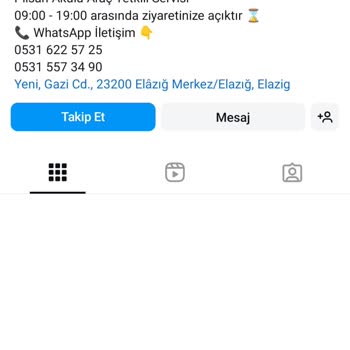 p1lsanyetkiliservis (Instagram) Pilsan Adını Kullanarak Yanıltıyorlar!