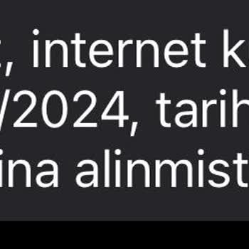 Türk Telekom İnternet Bağlatmak İstedik Pişman Olduk