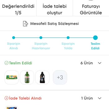 A101 Eksik Gelen Sipariş Ve İade Sorunu