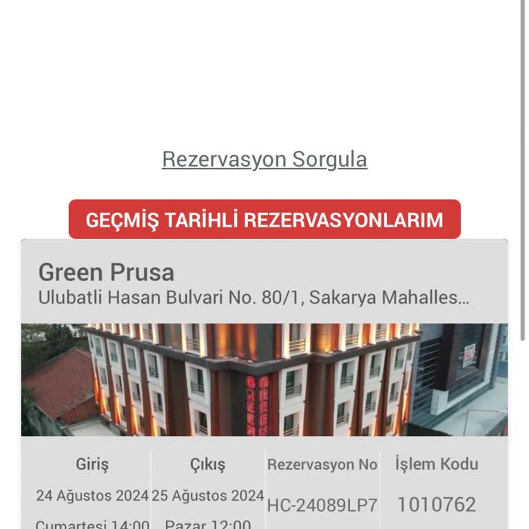 Green Prusa Otel Temizliği Sorunu