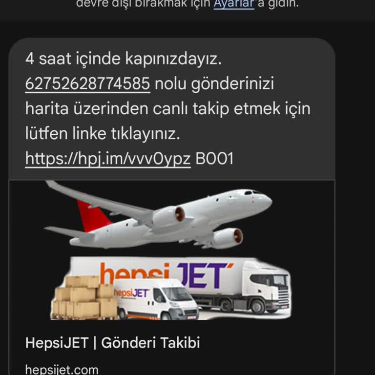 Hepsijet Kargo Şirketi Yalan Dolan
