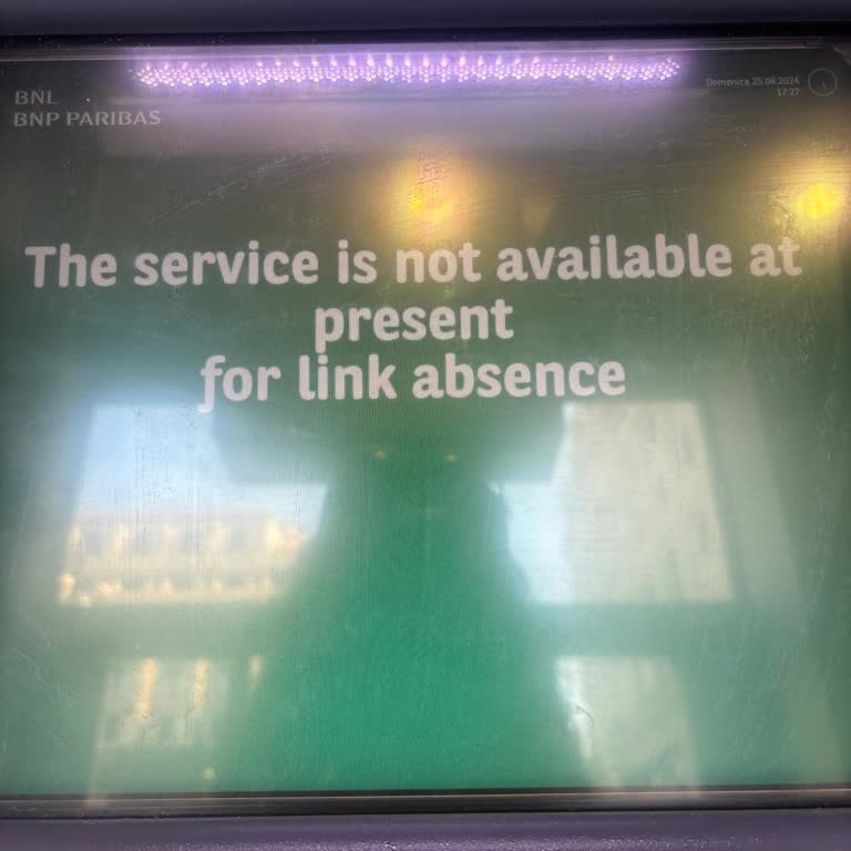 TEB Service Not Available Uyarısı